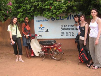 Rencontre avec Eau Vive  Ouagadougou - juin 2006