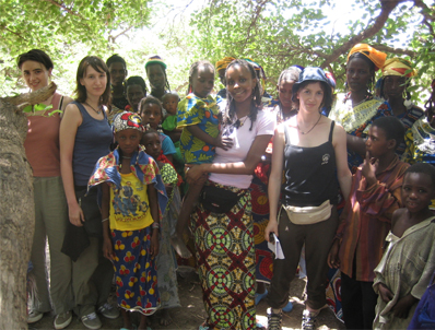 Rencontre avec des villageois burkinabs - juin 2006